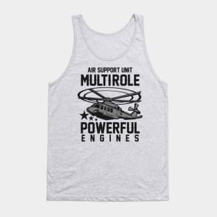 MILITARY HELICOPTER SUPPORT UNIT Tank Top